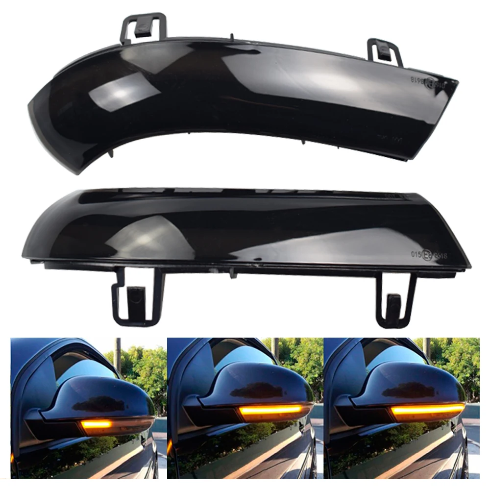 

Dynamic Indicator Blinker For VW GOLF 5 Plus Jetta MK5 Passat B6 EOS Side Rear-View Mirror Indicator LED Blue Turn Signal Light