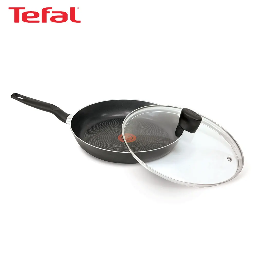 Сковорода Tefal Extra, черная, 26 см, с крышкой 04165926