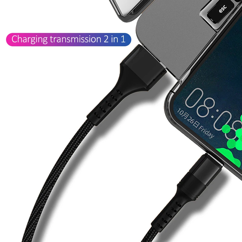 5A Type C Super Fast Charger For Huawei Smart Phone Charging Cable For Xiaomi Data Line 4