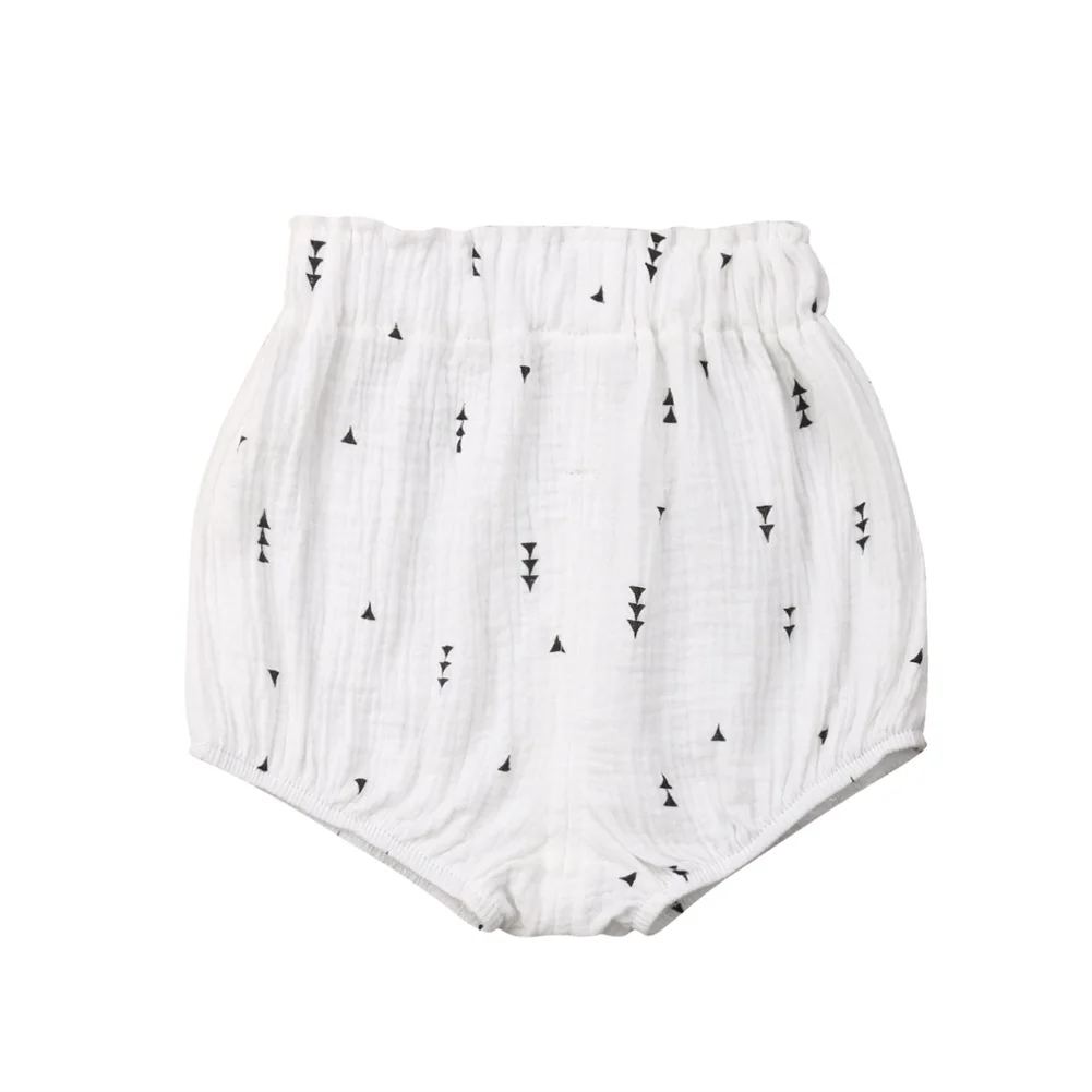 Короткие штаны-шаровары для новорожденных мальчиков и девочек, трусики-шаровары, подгузники