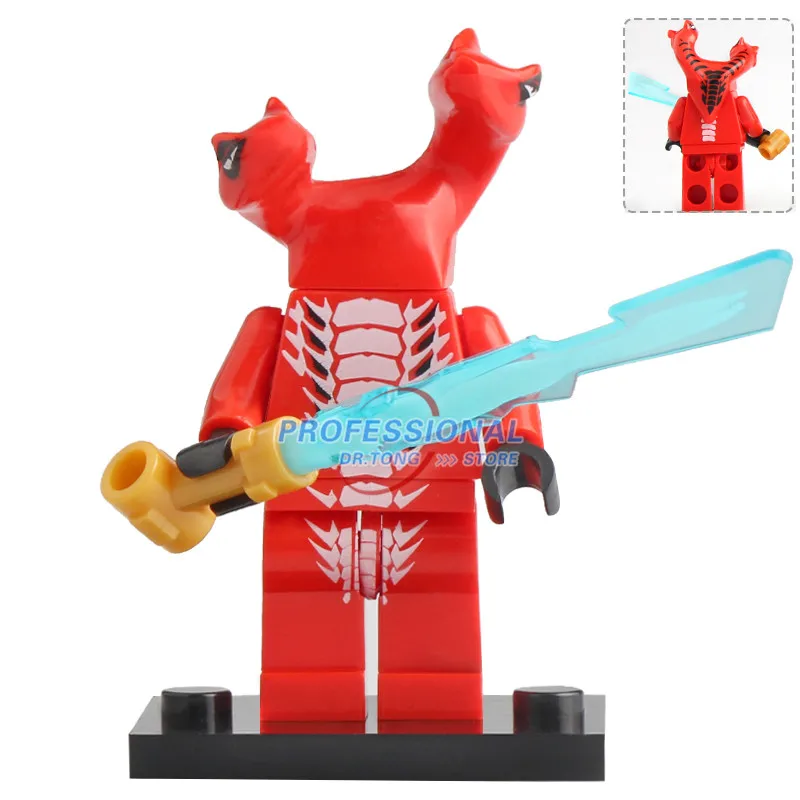 A032 50pcs 50 шт. фигурки ниндзя змея мастер Wu фигурки Kai, jay, Cole Zane Lloyd четыре глаза Lord Garmadon строительные блоки детские подарки игрушки BR262 - Цвет: A032 50pcs