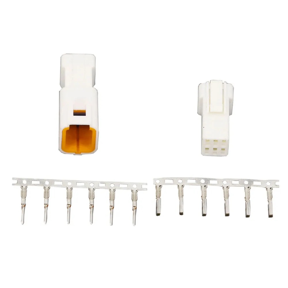 1 Set JST-6Pin 1 комплект JST Тип автомобильных разъемов JST02R-JWPF-VSLE 2/3/4/6/8 Pin Водонепроницаемый коннектор мужской и женский встык Вилки - Цвет: 1 Set JST-6Pin