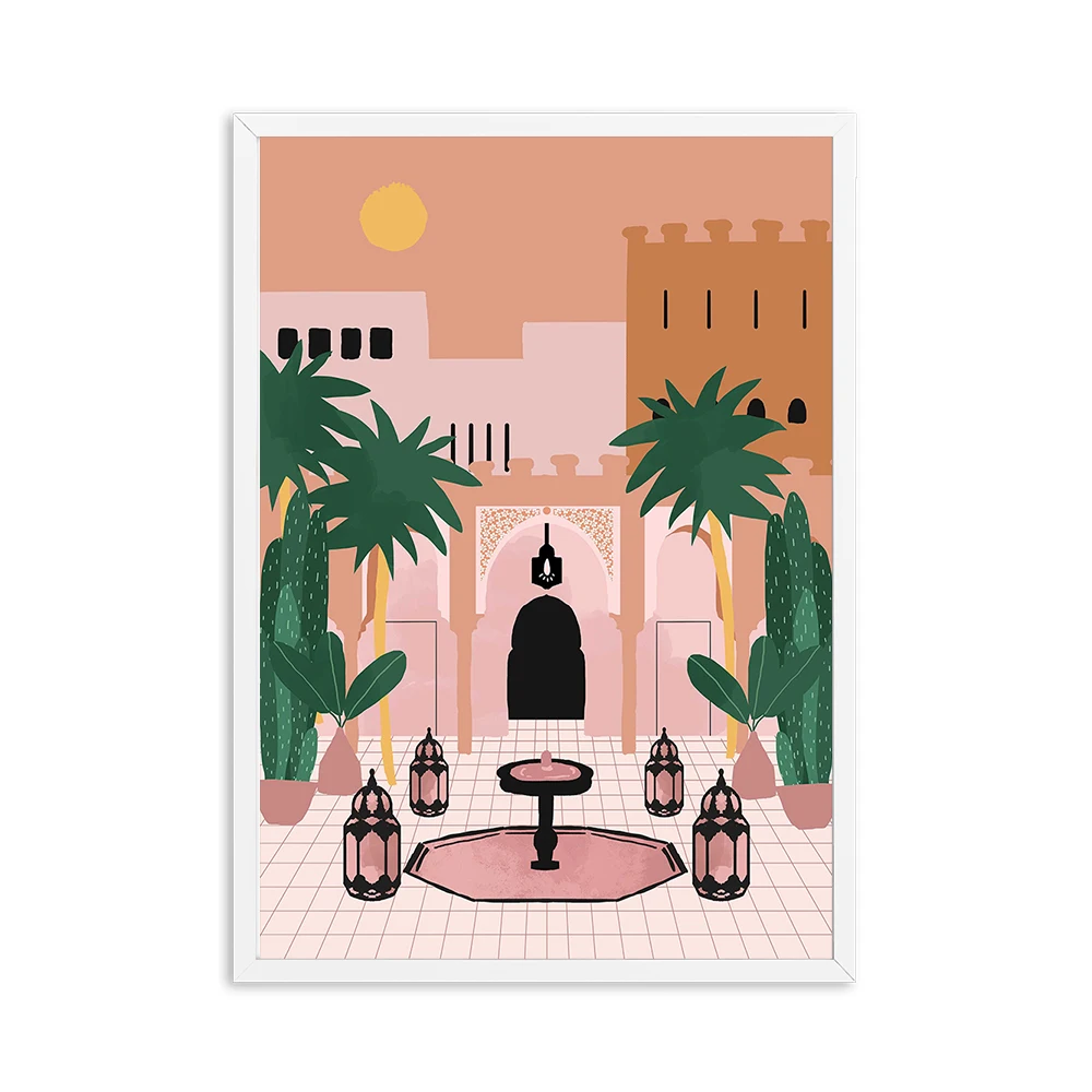 Morocco-Camel-Posters-And-Prints-Leopard-Boho-House-Girl-Nordic-Wall-Art-Canvas-Painting-Wall-Picture (5)