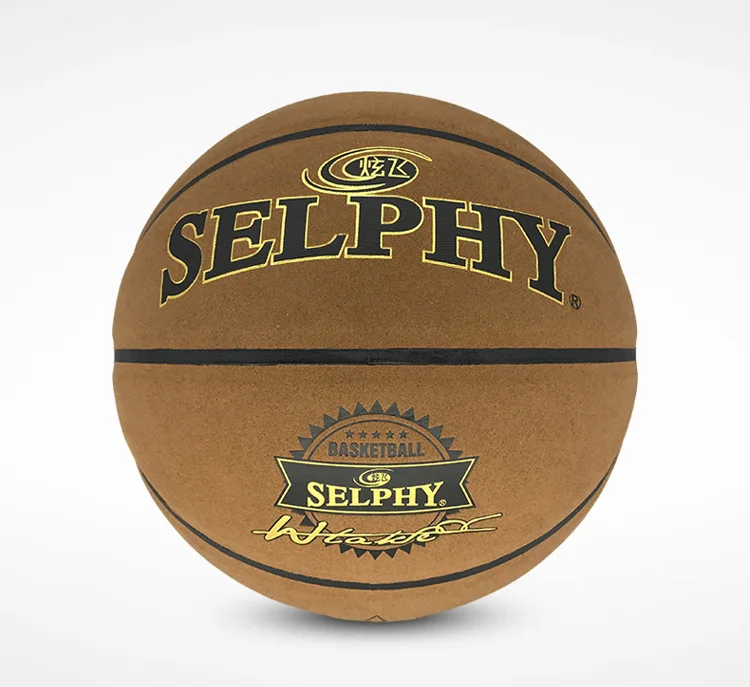 Напрямую от производителя продажи Selphy баскетбольная № 7 703 в помещении и на открытом воздухе микроволокнистая замша из коровьей кожи износостойкая обучение G