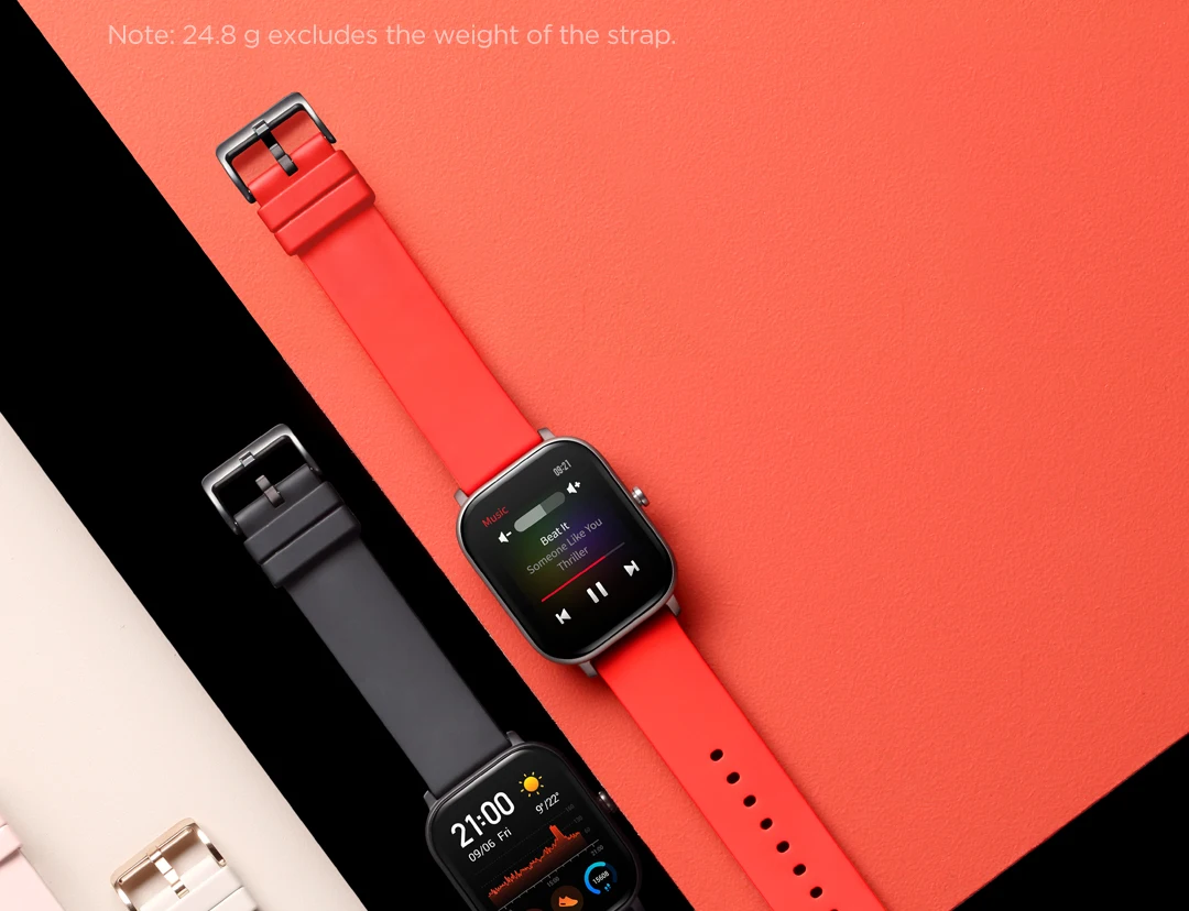 Новая глобальная версия Amazfit Bip Lite Смарт-часы 45 дней Срок службы батареи 3ATM в соответствии со стандартом водонепроницаемости Смарт-часы с Bluetooth для Xiaomi