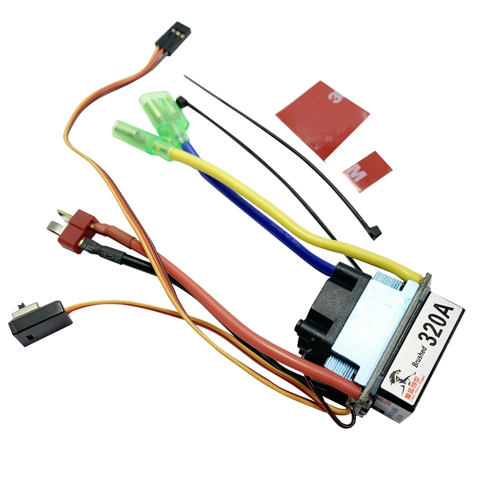 Svviss RC Boat 320A ESC 380/540/775 регулятор скорости двигателя двухрежимный ленточный тормоз