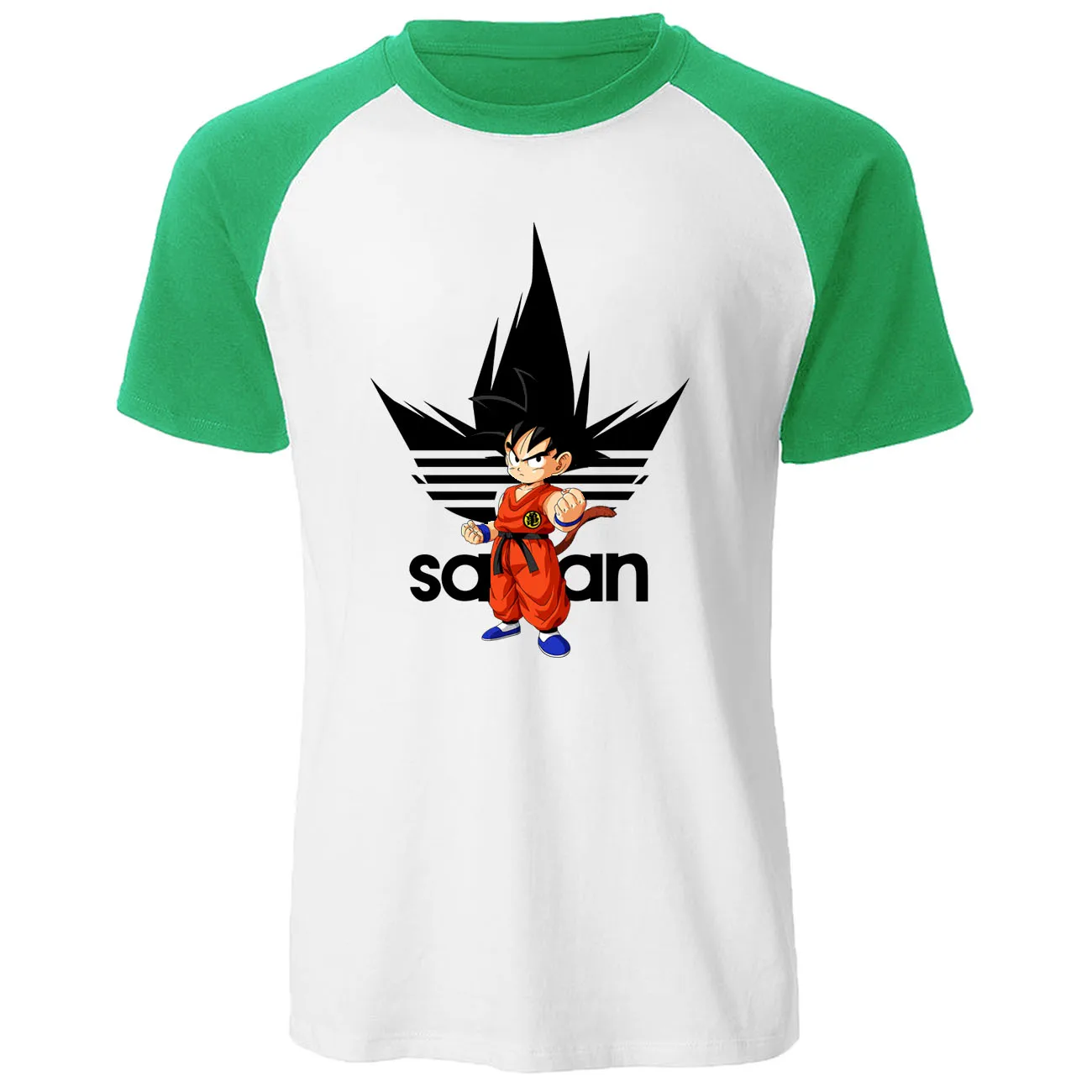 DragonBall Z Raglan Tops Dragon ball T Shirt Dragonball Dbz Son Goku Tshirt Japanese Anime T-shirt Men Harajuku Casual Tee Shirt