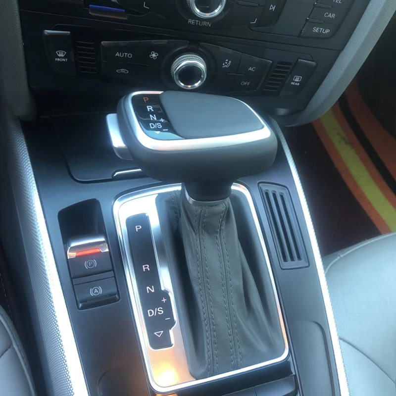 Кожаные автомобильные ручки для Audi A4 A5 A6 A7 Q5 Q7 S5 S6 автоматические трансмиссии