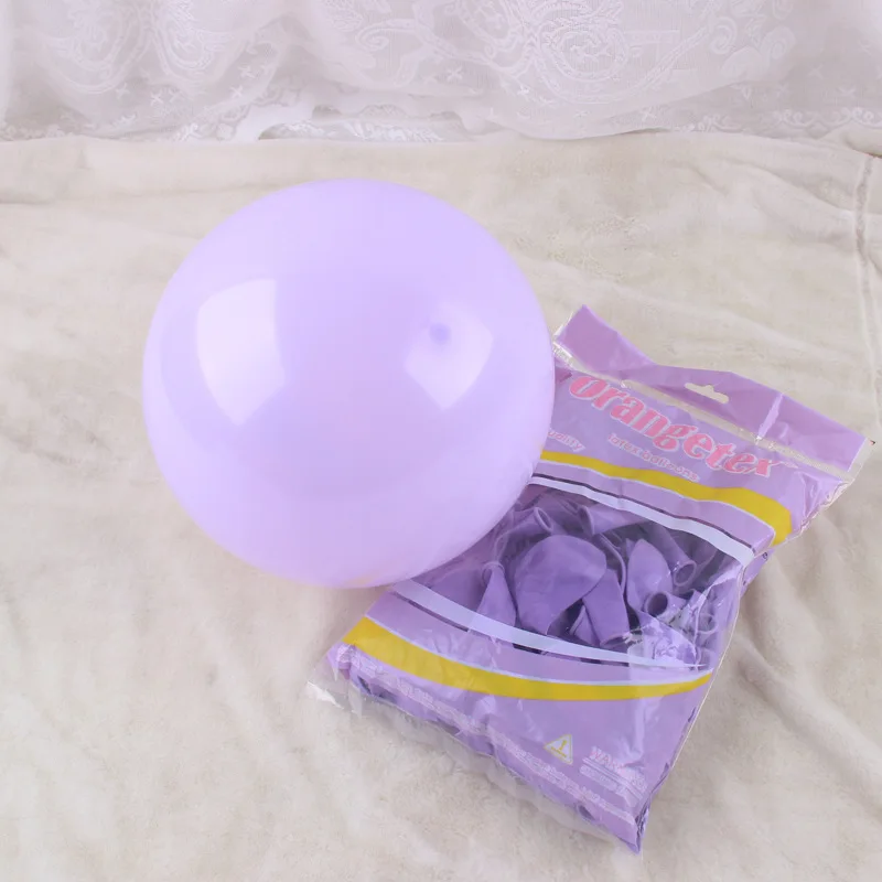 Macarons Balloon Matte 2.2G Opening Basket for Flower Arranging Decoration Arch Wedding Birthday Party Korean Style Creative Who