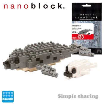 

NANOBLOCK Spotted Seal Nano Block Micro-Sized Building Blocks Nanoblocks NBC-133