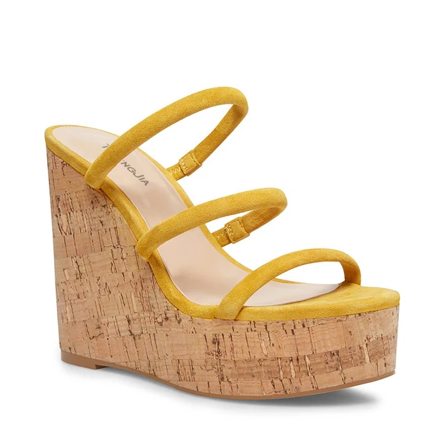 Wedges Shoes For Women Black Strappy 