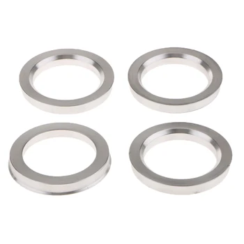 

73.1 - 54.1mm 4pcs/Set SPIGOT RINGS For Wheel Hub Centric Spacer Alloy