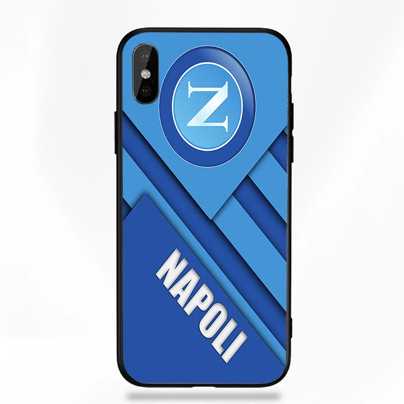 Phone Case Insigne Milik For iphone DIY For Napoli FC Case Black Soft TPU For iPhone 11Pro X XR XS MAX 7 8 7plus 6 6S 5S SE 5
