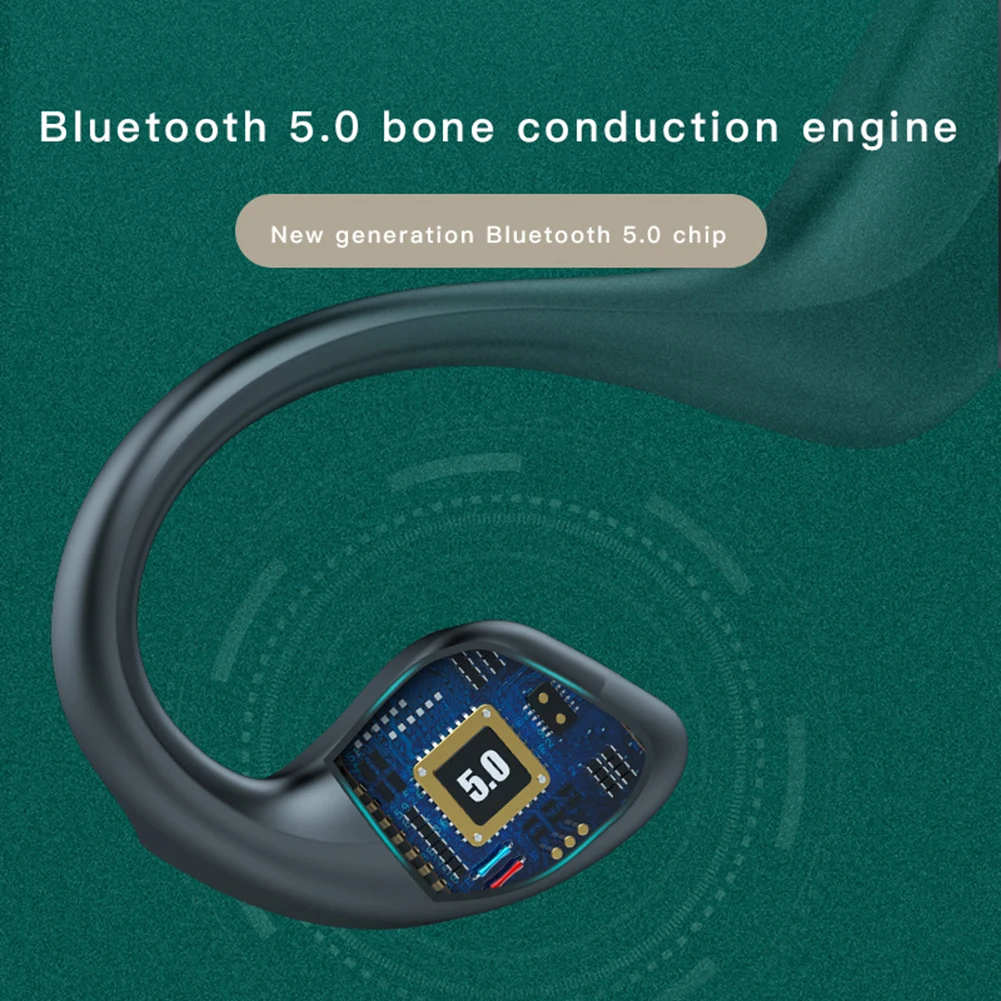 G 100 Bluetooth 5 0 Wireless Headphones Bone Conduction Earphone Outdoor Wireless Sports Earphones Handsfree Headsets