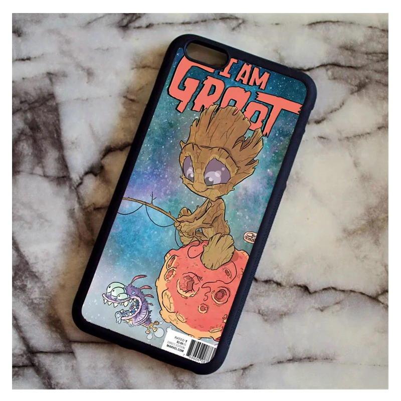 KETAOTAO стражи для Marvel Galaxy чехол для телефона s для iPhone 4S 5C 5S 6S 7 8 se 5 6 Plus X Чехол Мягкий ТПУ резиновый силиконовый - Цвет: Фиолетовый