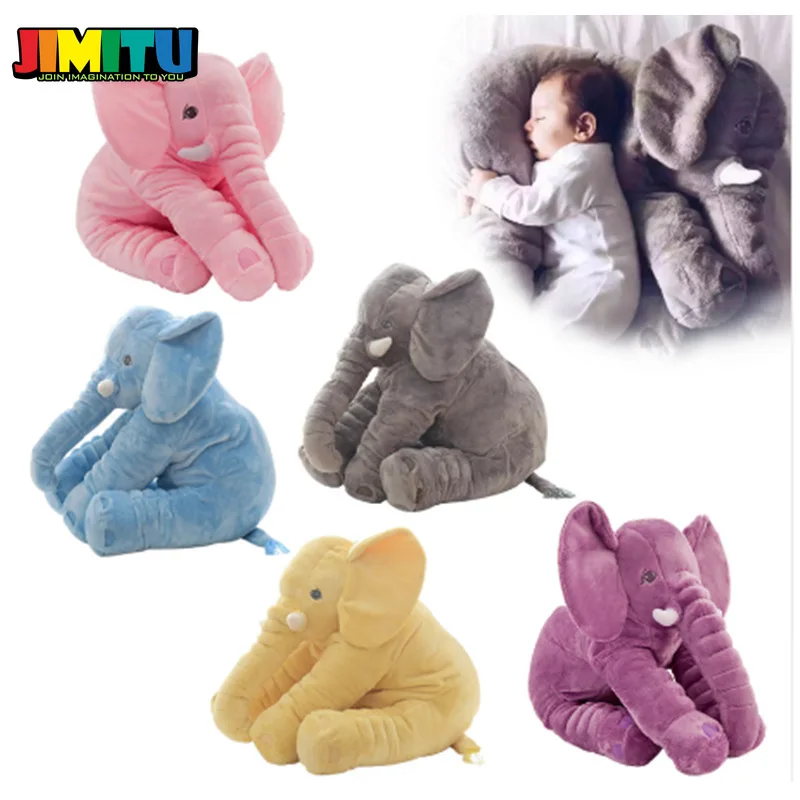 JIMITU 40/60 см слон плюшевая кукла игрушка чучело животных дети Спящая Подушка мягкая