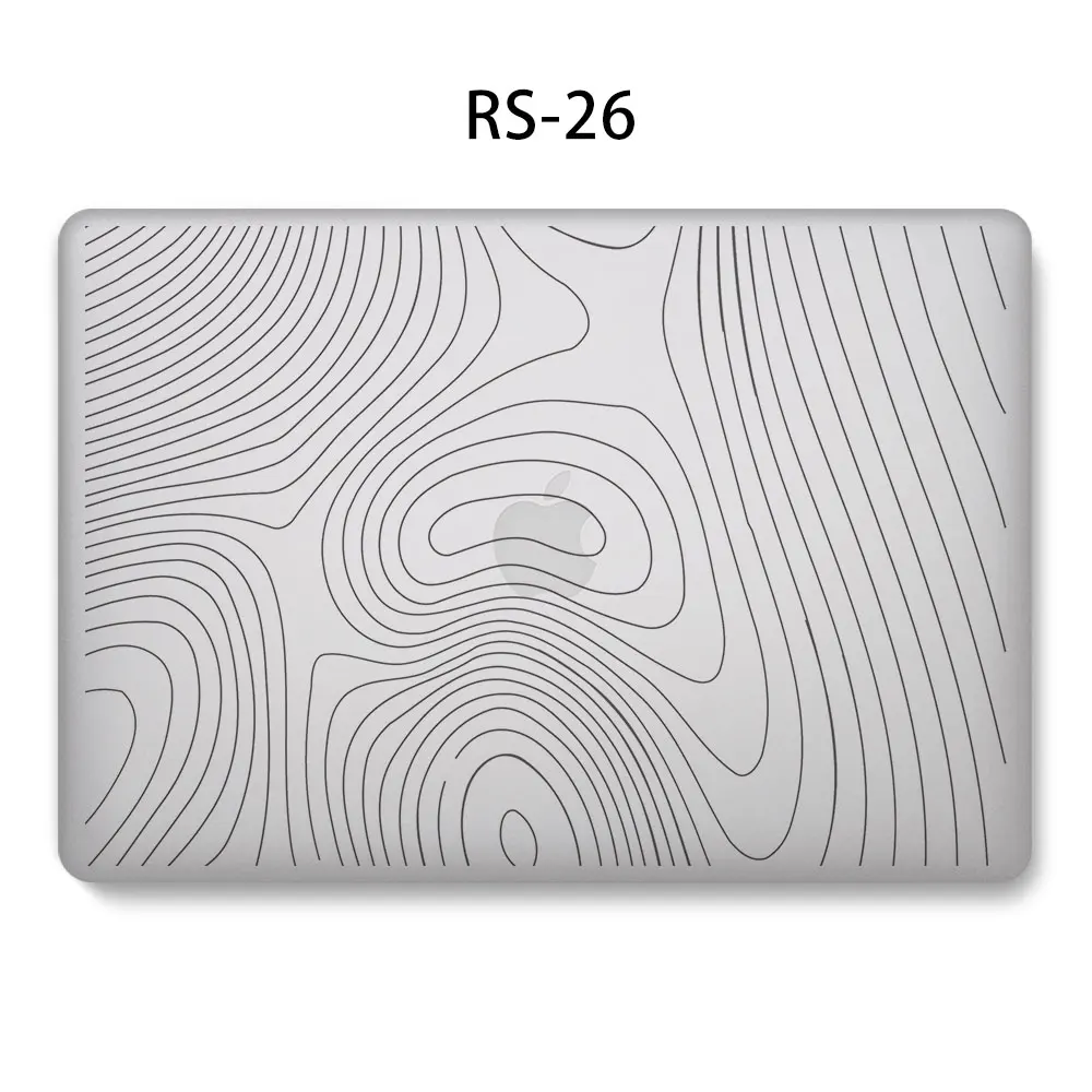 Чехол для ноутбука MacBook Touch ID Air 13 A1932 Air Pro retina 11 12 13 15 для mac book New Pro 13 A2159 Сенсорная панель+ крышка клавиатуры