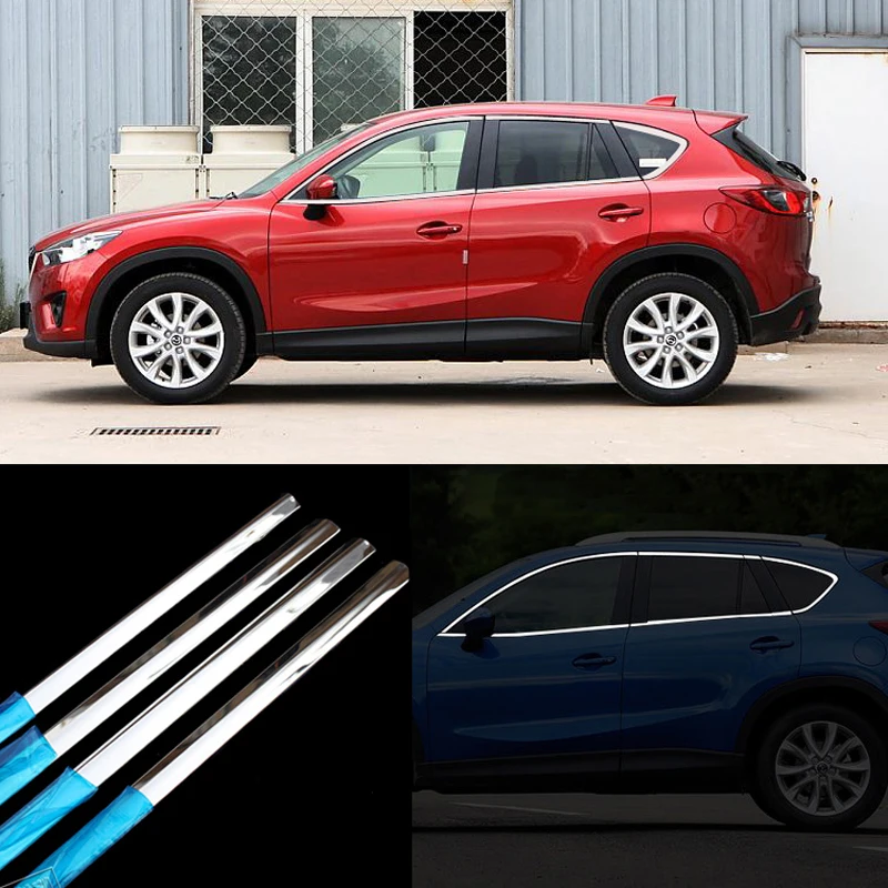 10 шт. молдинги для дверей и окон Mazda | Автомобили мотоциклы