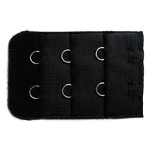 Hot Women extender Lengthened Bra Hook Ajustable Intimates Bra Extenders Strap 2 Row bra Buckle Bra Extension Belt#P3
