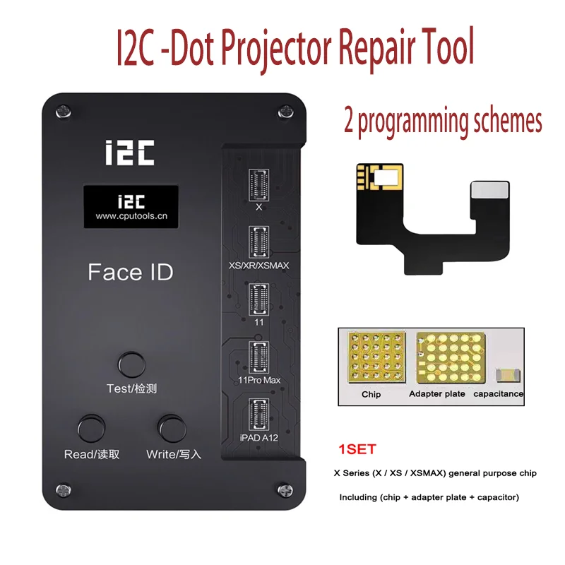 I2C Face ID Dot-проектор инструмент для ремонта решетчатый тестер iPhoneX XS 11 Pro max iPad A12