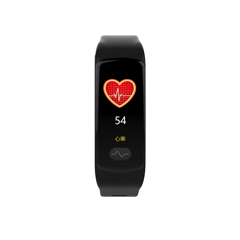 KYCXD color screen smart bracelet 3D dynamic UI ecg waterproof exercise heart rate and blood pressure wristband fitness bracelet