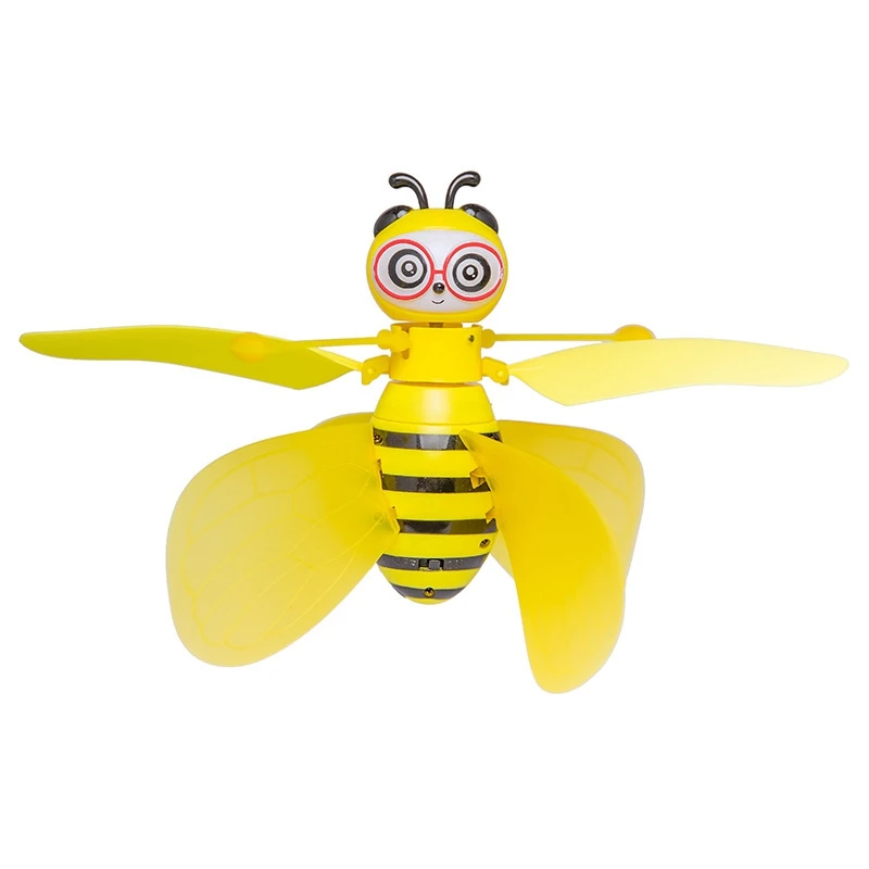 

RC Animal RC Bee Induction Aircraft Infrared Sensing Hand Sensor Portable Led Light RC Animal Aircraft Toy Kids Gift