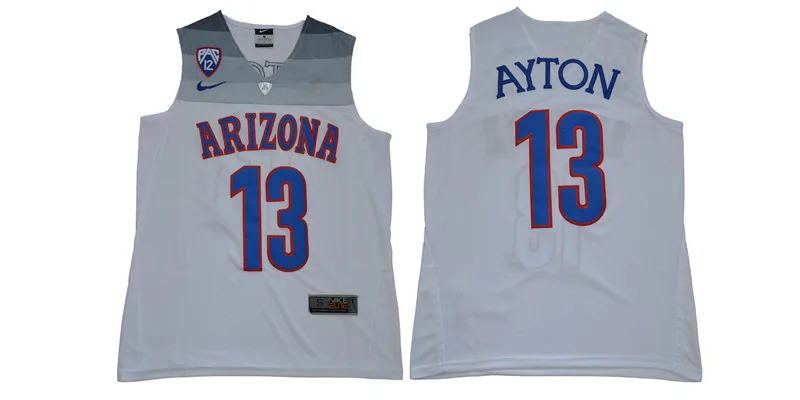Мужские трикотажные изделия Arizona Wildcats Ayton 13