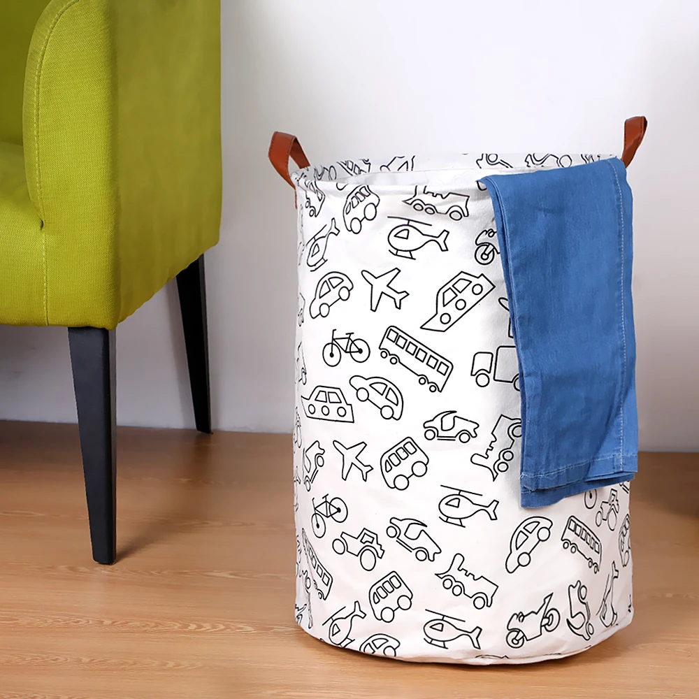Foldable Laundry Basket Large Capacity Laundry Hamper Dirty Clothes Storage Organizer Bucket Homehold Storage Bag