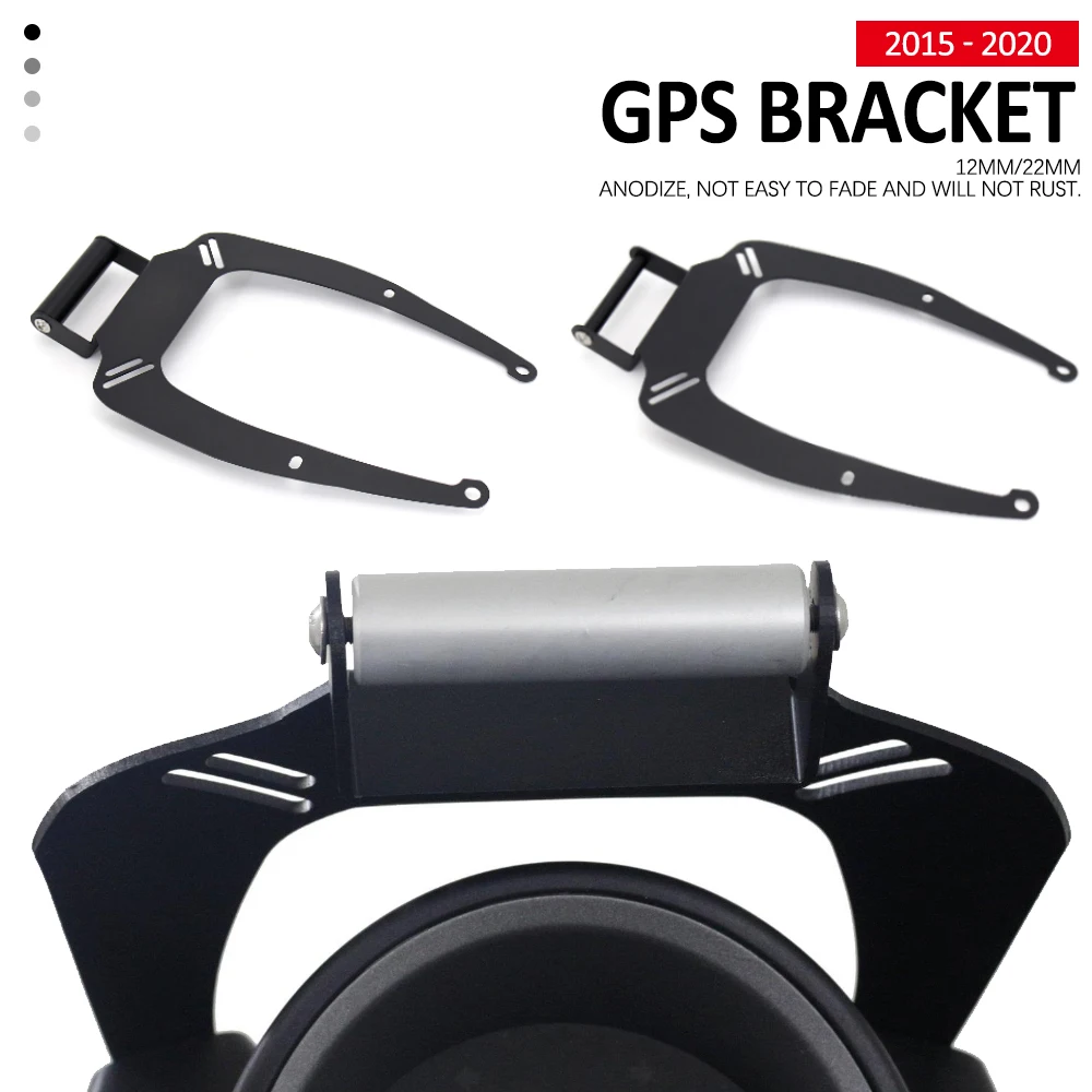 Motorcycle GPS/SMART PHONE Navigation GPS Plate Bracket Adapt Holder