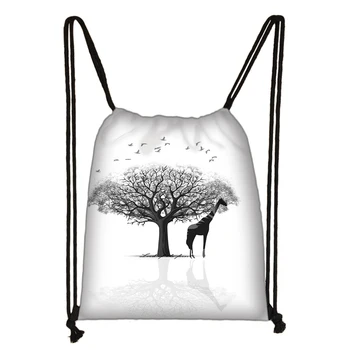 

Custom the deer(3) Drawstring Bag Cute Daypack Kids Satchel Casual Backpack Teenager Storage Bag Women Men 32x38cm*200616-21