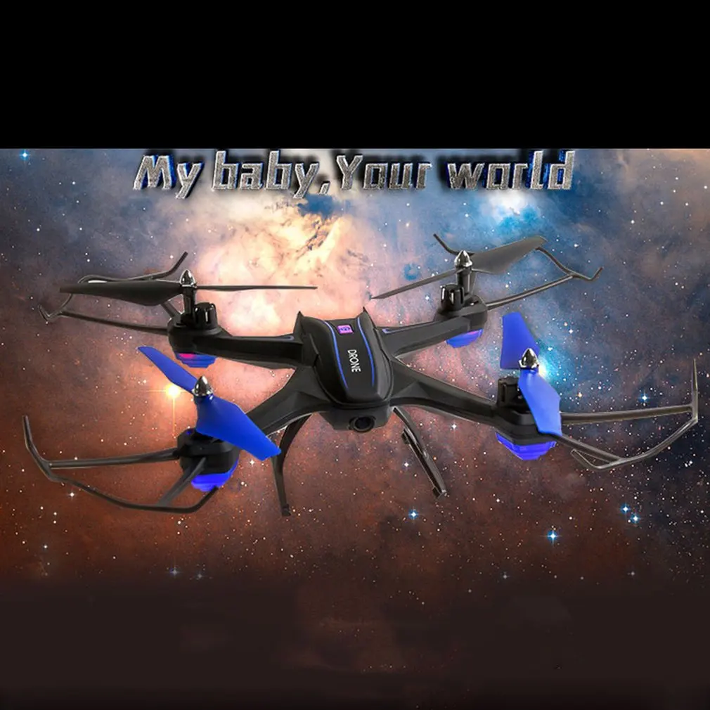S6W Радиоуправляемый квадрокоптер смарт-селфи беспилотный самолет с Wifi FPV 720P широкоугольный HD камера в реальном времени удерживающий высоту Безголовый режим игрушка