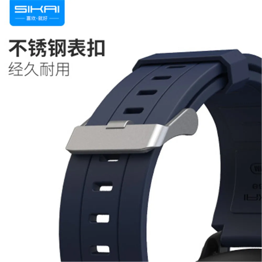 Подходит для часов amazfit huami GTS GTR 42 мм силиконовый ремешок на запястье ремешок монохромные аксессуары 20 мм