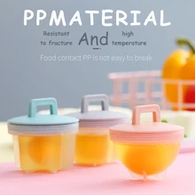 4Pcs/Set Safety Material Steamed Egg Tool Cute Steamed Egg Mold Non-Stick Baby Food Supplement Tool Cooking Tools Egg Tools