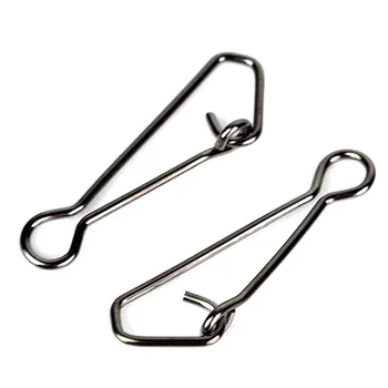 

Fishing Connector 20pcs/lot Stainless Steel Fishing Swivels Snaps Fishing Hook Sea Ocean Swivel Rolling Snap