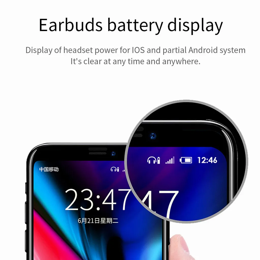 VOBERRY Blueteoth 5,0 наушники настоящие беспроводные наушники TWS наушники-вкладыши IPX5 водонепроницаемые мини наушники 3