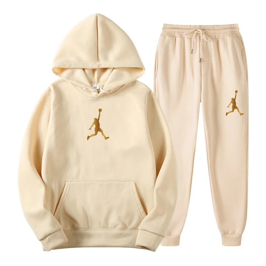 khaki logo gold