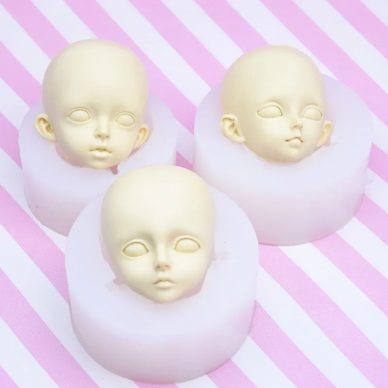 Мягкая глина Q version силиконовая форма для лица Ультралегкая мягкая мастики