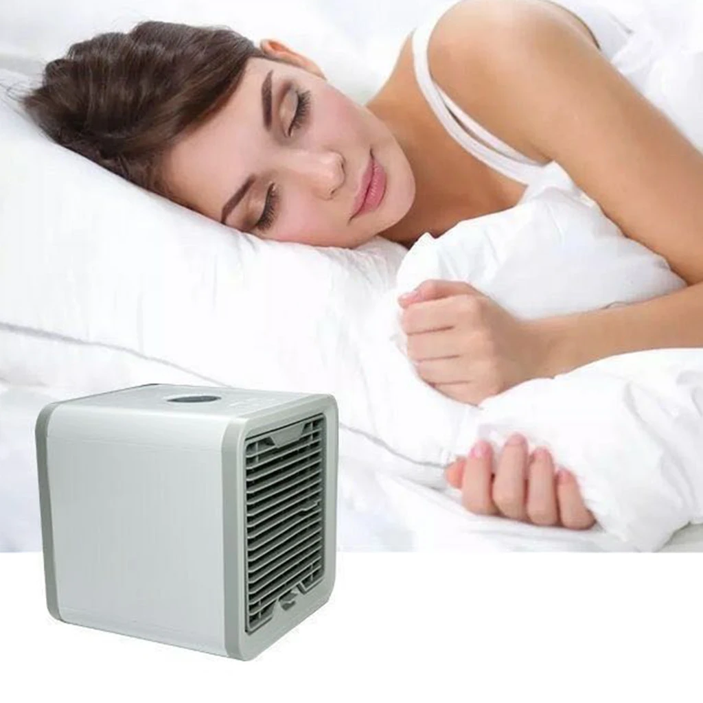 Portable Air Conditioner Mini USB Air Cooler Fan Cooling Humidifier 3 Gear Home Room Air Conditioning Purifiers for Home Office