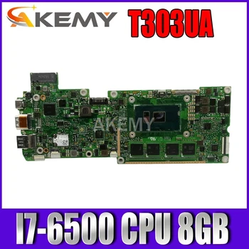 

Akemy T303UA I7-6500 CPU 8GB RAM Mainboard For ASUS Transformer 3 T303U T303UA Laptop Motherboard T303UA Mainboard Test OK