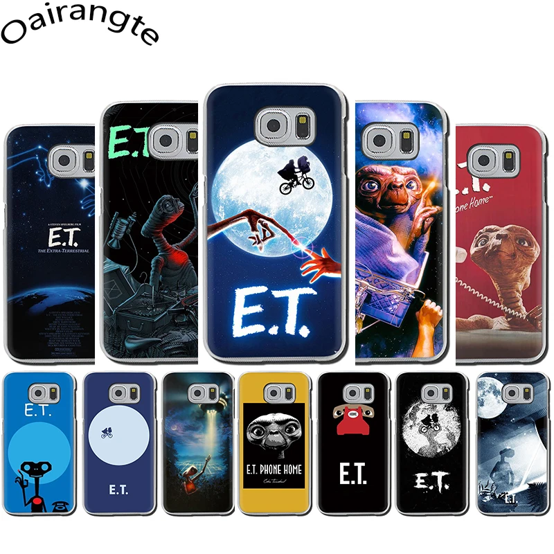 Е. Т. Жесткий чехол для Samsung Galaxy S6 7 Edge S8 9 Plus S10 E Note8 M10 20 30|Чехлы-накладки| |