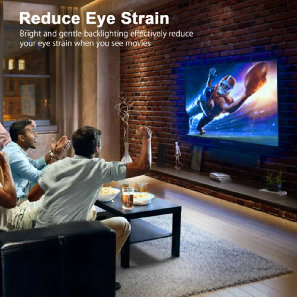 

LED TV Backlight Monitor Shelf Strip Lights Connector USB Strip Lights USB-powered Long-life LEDs