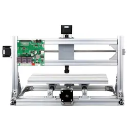 CNC3018 DIY комплект фрезерного станка с ЧПУ 2-в-1 мини лазерная гравировка машина GRBL Управление 3 оси для печатных плат ПВХ Пластик акриловые