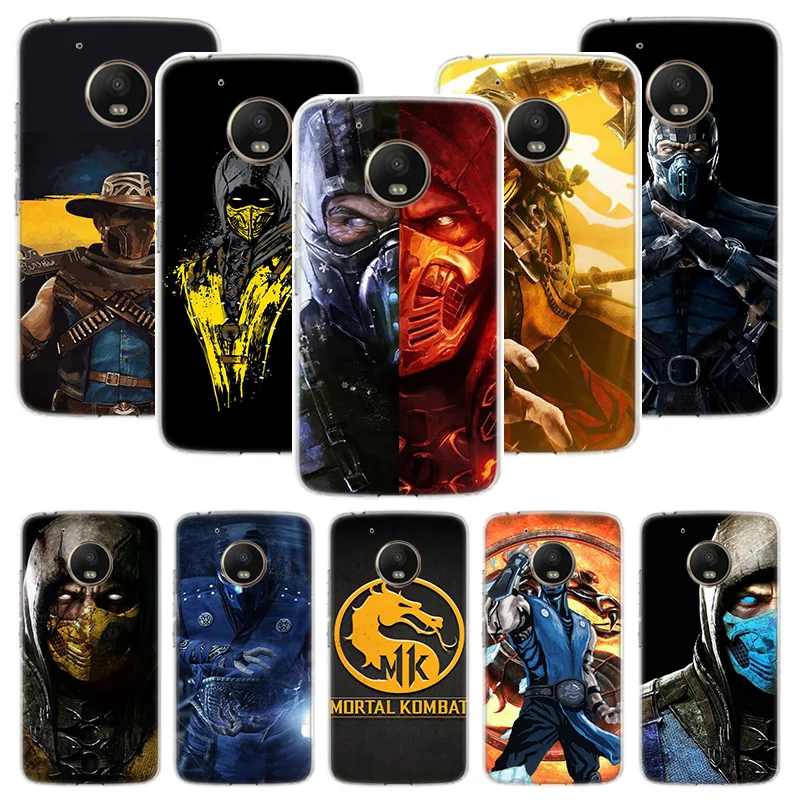 Чехол для телефона Mortal Kombat Motorola Moto G9 G8 G7 G6 G5 E6 E5 Plus Power Play + One Action Macro Cover Coque Shell |