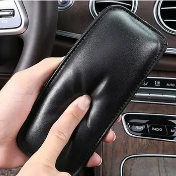 

100% Brand New Leather Leg Knee Pad Car Interior Pillow Elastic Cushion Support Seat Door Pad Easy To Install
