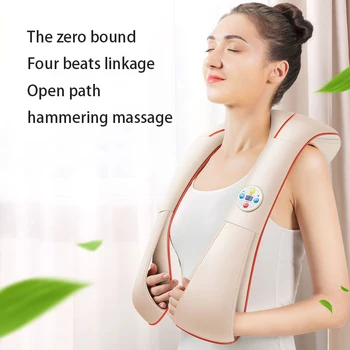 

Electric neck shoulder beating massager massage shawl multifunctional neck waist shoulder cervical massage instrument