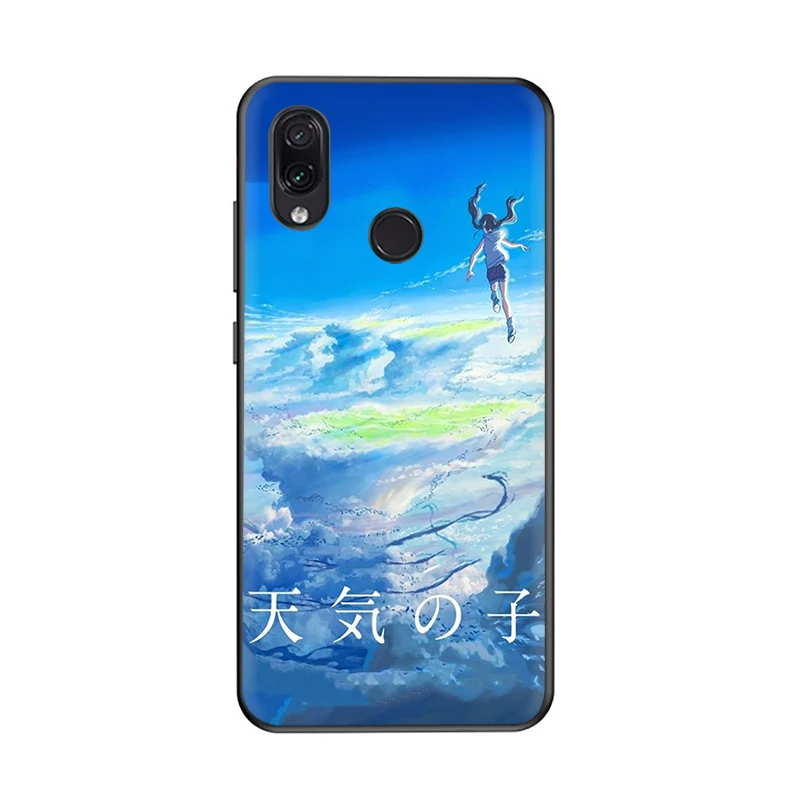 B1 Tenki no ko ТПУ Мягкий силиконовый чехол для Redmi 4A X 5 6 A Note 5 6 7 Pro - Color: B1
