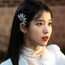 Новые Элегантные украшения для волос ручной работы искусственный жемчуг бисер цветок шпильки для волос Захваты для женщин Свадебные аксессуары