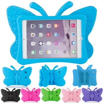 

Kids Shockproof Shell Case For IPAD Air 4 10.9 inch 2020 Cute Cartoon Butterfly EVA Tablet Case Stand Cover For IPAD