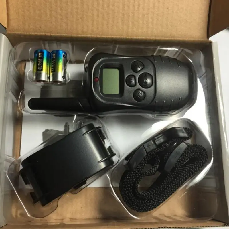 Dog Shock Training Collar with Remote Electric Trainer Small Large Big Remote Control Dog Stop Bark Device Pet Supplies