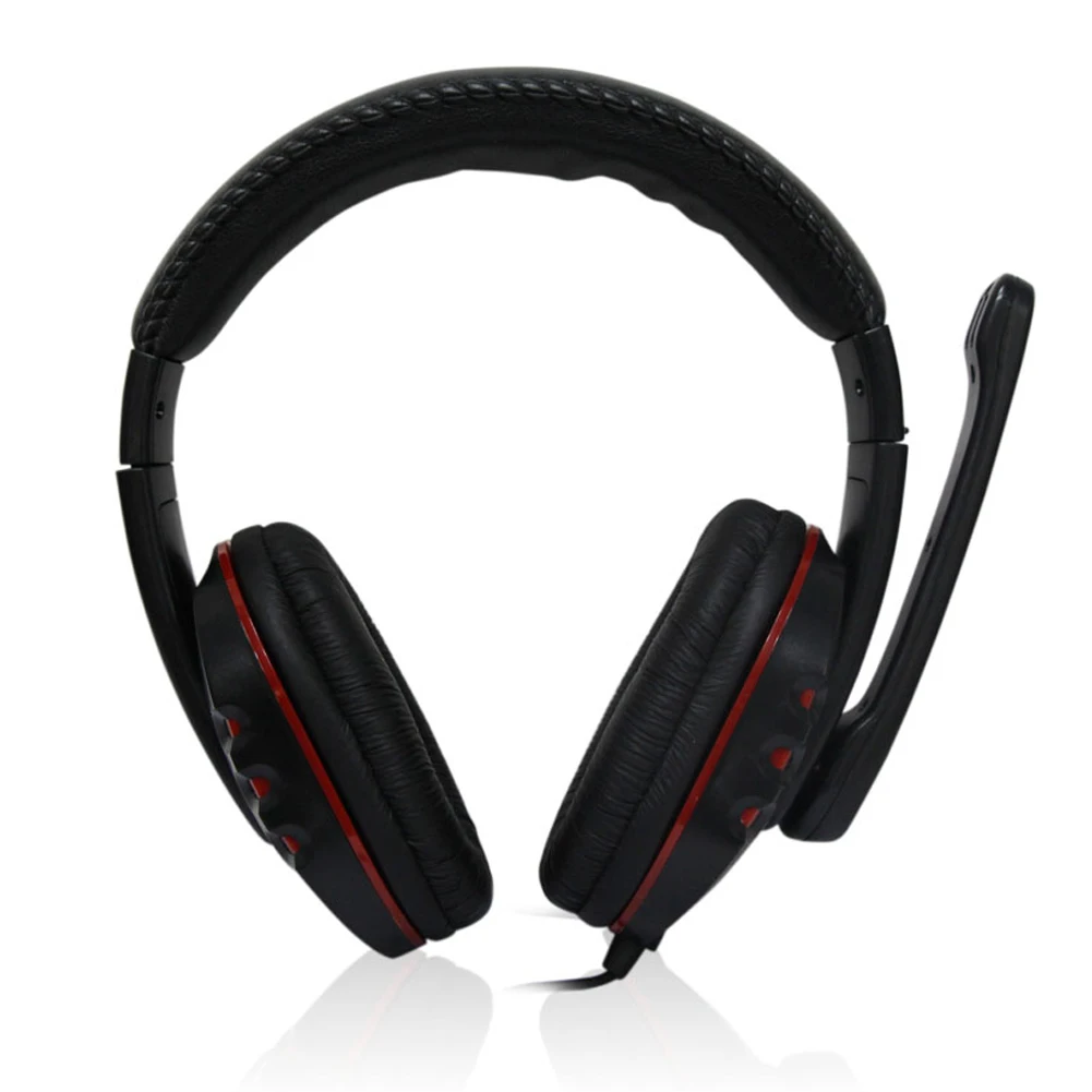 Universal Wired Computer PC Headband Headsets gamer Headphones With Mic 3 5mm